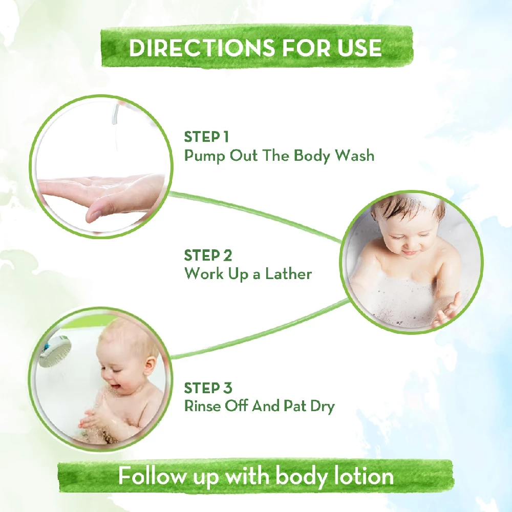 Coco Soft Body Wash For Babies With Coconut Milk & Turmeric, 400 ml-4.webp